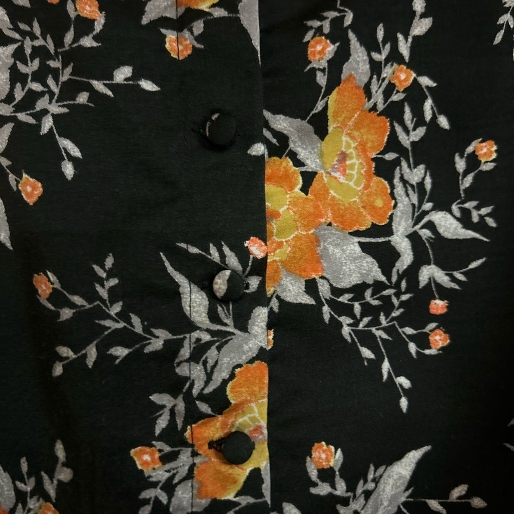 Free People Black Floral Parker Dress - Picture 7 of 9